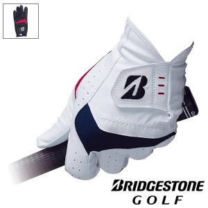 Bridgestone Golf（ブリヂストンゴルフ） SOFT GRIP 2022 GLG24 ゴルフグローブ ホワイト　ブラック　天然皮革（羊革）｜golkin