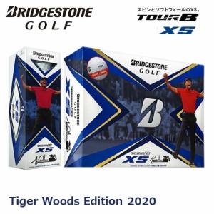 【数量限定品】【USモデル】 ブリヂストンゴルフ TOUR B XS 2020年モデル タイガーウッズ エディション ゴルフボール 1 ダース [12球入り]