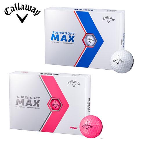 [日本正規品] キャロウェイ スーパーソフトマックス SUPER SOFT MAX ゴルフボール 1...