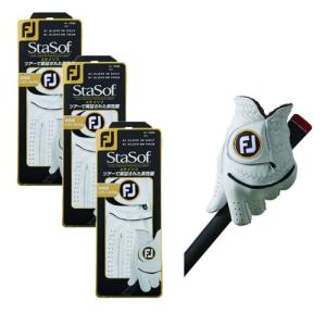 FJ 2020 フットジョイ ステイソフ メンズグローブ [3枚組]