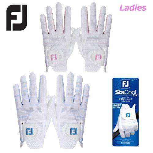 フットジョイ FJ ステイクール 25 ウィメンズ ゴルフ グローブ 両手用 FGWSC25 夏用グ...