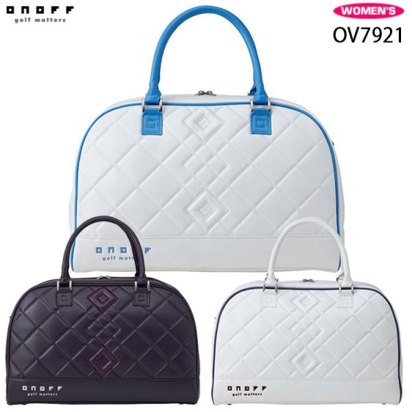 オノフ ONOFF レディース ボストンバッグ OV7921 (47 × 22 × 31 cm)【日...