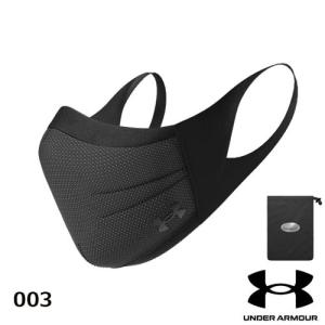 【ネコポス無料！】【US輸入品】 アンダーアーマー (UNDER ARMOUR) UA スポーツマスク [ブラックチャコール003] 接触冷感 UVカット 洗えるマスク
