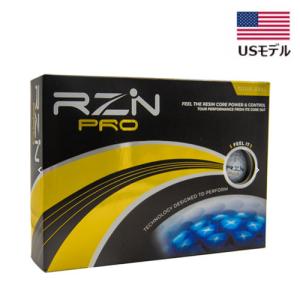 【US輸入品】 RZN GOLF レジン プロ ゴルフボール 1ダース [12球入り] RZN PRO