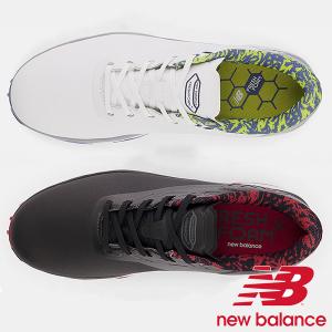 New Balance（ニューバランス） Fresh Foam X Defender NBG5001 メンズ 軽量 ゴルフシューズ ブラック ホワイト NBクーポン｜Golkin Yahoo!ショップ