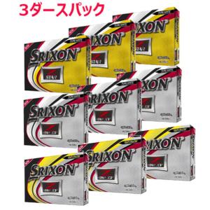 【US輸入品】 スリクソン Z-STAR 6 ／ Z-STAR XV 6 ゴルフボール  3ダースパック [36球]