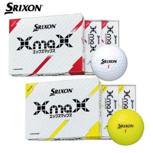ダンロップ スリクソン ゴルフボール エックスマックス 1ダース (12球) SRIXON XmaX 2024年モデル｜golkin