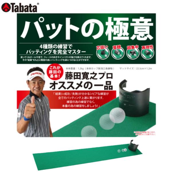 タバタ  マルチカップ パットの極意 パターマット GV0138