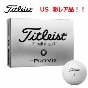 【US輸入品】 タイトリスト PROV1x レフトダッシュ ゴルフボール 1ダース [12球入り] プロV1x