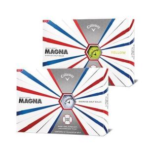 【US輸入品】 キャロウェイゴルフ スーパーソフト マグナ ゴルフボール メンズゴルフボール 1ダース [12球入り] Magna