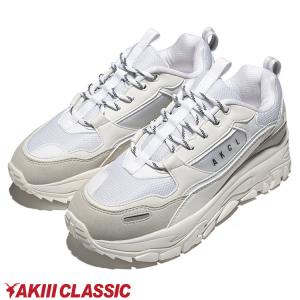 アキクラシック 厚底 スニーカー AKIII CLASSIC アーバントラッカー URBAN TRACKER レディース ダットスニーカー ダットシューズ AKC0003 WHG