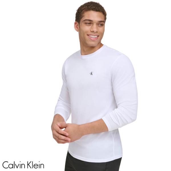 カルバンクライン CALVIN KLEIN ラッシュガード メンズ 水着 UPF 40+ 長袖 Tシ...