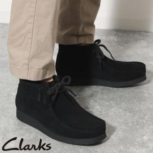 クラークス ワラビー WallabeeEVO Bt  Clarks  ワラビーエヴォブーツ シューズ 靴　モカシン ブーティ ミッドカット 26172823｜golkin