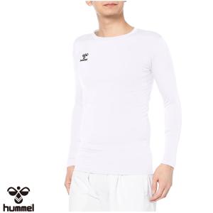 ヒュンメル hummel インナーシャツ アンダーシャツ インナーウェア アンダーウェア フィットインナーシャツ メンズ 男性用 HAP5153 10 ホワイト｜golkin