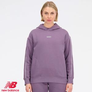 ニューバランス パーカー NewBalance NB Essentials オーバーサイズ 裏起毛フリースフーディー　レディース WT33518 SHW｜golkin