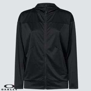 オークリー ジャケット レディース RADIANT ICY RELAX HOODIE JKT 5.0 トレーニング スポーツウェア　FOA500536　02E　BLACKOUT｜golkin