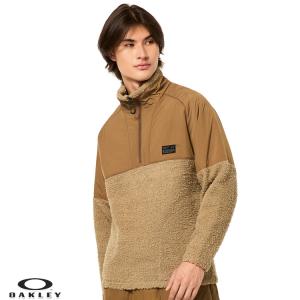 オークリー ジャケット OAKLEY FGL FACTOR BOUCLE PULLOVER 1.7 メンズ ボアフリースプルオーバー アウトドアウェア FOA405811 30W｜golkin