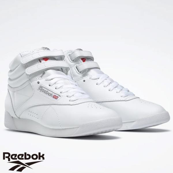 リーボック スニーカー　レディース reebok CLASSIC FREESTYLE HI フリース...