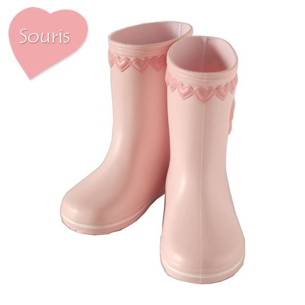 レインブーツ スーリー Souris 女の子 13cm 14cm 15cm 16cm 17cm 18...