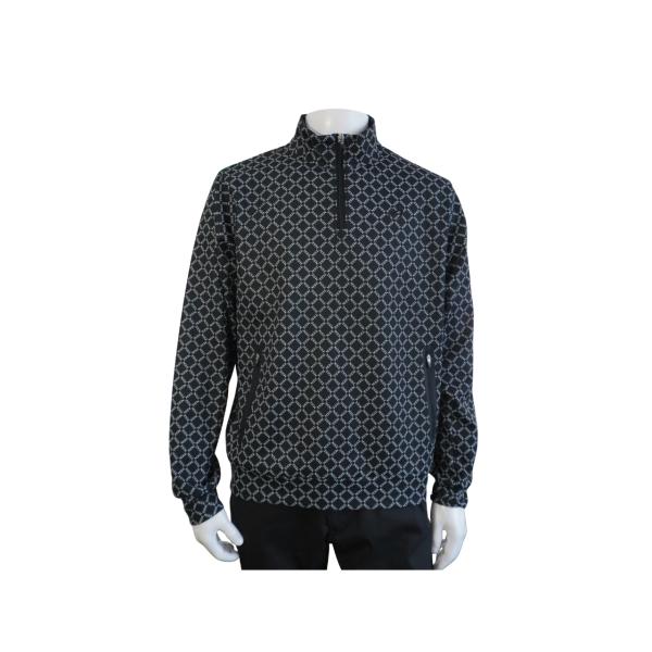 MASTER BUNNY EDITIONSPXカラミメッシュMBEボックスプリント ハーフジップアッ...