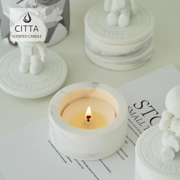 デザイン アロマキャンドル おしゃれ 蓋付き ギフト 小さい ろうそく キャンドル 香り ソイキャン...