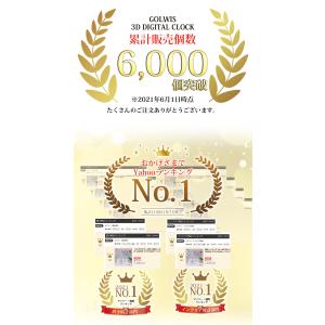 置き時計 壁掛け時計 掛け時計 led デジタ...の詳細画像1