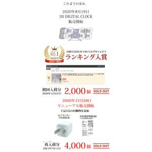 置き時計 壁掛け時計 掛け時計 led デジタ...の詳細画像2