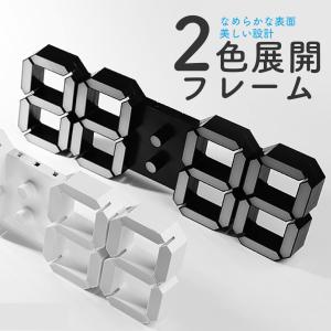 大型 3D 置き時計 6色調色 壁掛け時計 リ...の詳細画像2