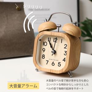 目覚まし時計 アナログ 置き時計 おしゃれ ベ...の詳細画像3