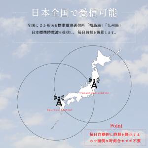 電波時計壁掛け デジタル時計 電波 置時計 お...の詳細画像4