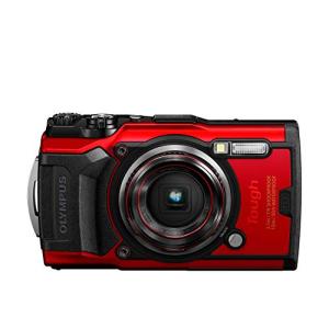 OLYMPUS デジタルカメラ Tough TG-6 レッド 1200万画素CMOS F2.0 15m 防水 100kgf耐荷重 GPS 内蔵Wi-F