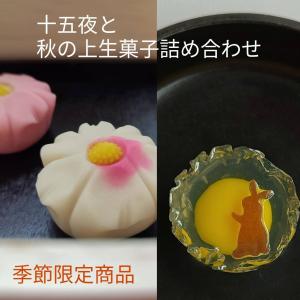 十五夜 秋の上生菓子  敬老の日 和菓子 月うさぎ上生菓子詰め合せ6個入 ご贈答用化粧箱入 各種ギフト熨斗可｜gomadaremochi