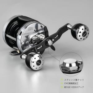 ベイトリール ダブルハンドル 105mm カー...の詳細画像1