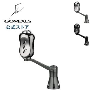 ゴメクサス 35mm 40mm シングル ハンドル シマノ Shimano ダイワ Daiwa スピニングリール 用,  チタン ノブ 22mm 左右兼用 Gomexus