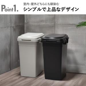 ゴミ箱 45リットル 屋外 ダストボックス 分...の詳細画像3