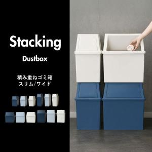 ゴミ箱 45リットル おしゃれ 分別 2段 ス...の詳細画像1