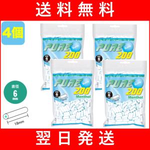 PURE 手巻きタバコ用 シャグ用 スリムフィルター 6mm x 30mm