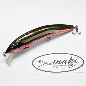 真木ルアー makiハンドメイドルアー 04'makiSLⅢ70F 新品未使用 Maki lure 真木ルアー ZERO-130FBL ウグイ婚姻・銀箔・青貝 真木