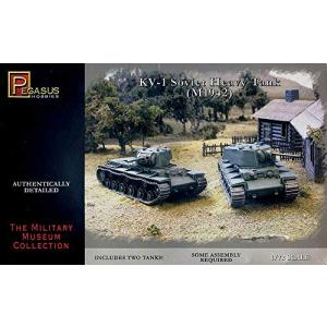 ペガサスホビー 1/72 WW.II ソビエト軍 KV-1重戦車 1942年型  プラスチックモデルキット PH7666