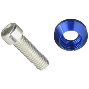 RinPartsズーマー用 M8飾りボルト ブルー 1112196B