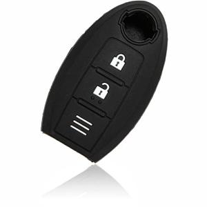 【MALAKO】日産車用 インテリジェントキー用 シリコンカバー 2ボタン ノート ノート eパワー デイズ キューブ マーチ ジューク NV350キ