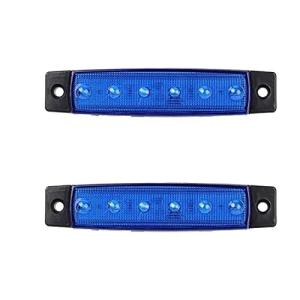Askelich サイドマーカー ランプ LED 24V 12V トラック デコトラ ドレスアップ 高輝度 防水 IP65 イルミネーション 5色 2