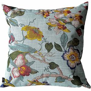 Kuai クッションカバー 45cm 60cm 30×50cm 花柄 オリエンタル アンティーク シノワズリ アジアン 北欧 インテリア ポリエステル