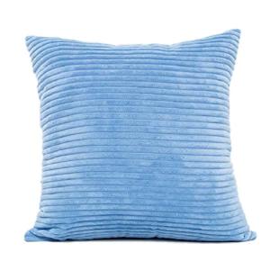 rubitas シンプル ふわふわ クッション カバー 45 × 45cm ストライプ ケース ムジ 無地