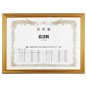 イワタ 額縁 賞状額 金消 樹脂製フレーム PET B3?PSKK-PET-SP-B3