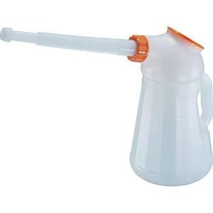 TRUSCO オイルジョッキ ピノッキオ2L ノズル 本体蓋付 網付 PN-2