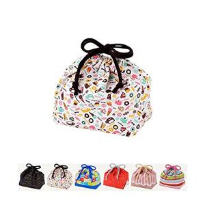 イエロースタジオ Fabric Collectoin ランチ巾着 スイーツ キャラメル 46462
