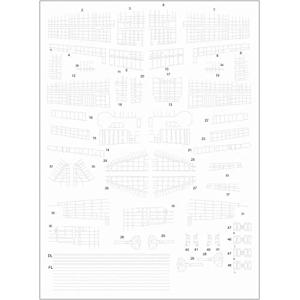 HGWモデルス 1/72 三菱 A6M3 零式艦上戦闘機 32型 機体リベットデカール  プラモデル用デカール HGW721021