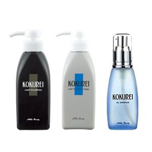 KOKUREI トリートメント6本、シャンプー2本 黒麗 KOKUREI 酵素プレミアムシャンプー雅 800ml 頭皮、頭髪にトラブル