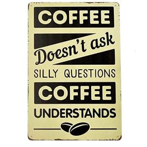 USA アメリカン デザイン COFFEE コーヒー サインボード 看板 店舗 レストラン カフェ 車庫 バイク ガレージ おしゃれ ビンテージ インテリア ; AVSB-458